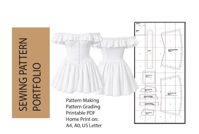 make digital pattern for any kind of cloths